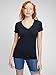 GAP Womens 2-Pack Favorite V-Neck Tee T-Shirt, Navy Uniform, Small US