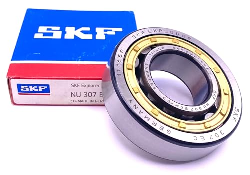 SKF Germany NU307 ECM C3 Cylindrical Roller Bearing 35x80x21 mm