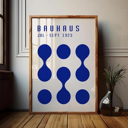 Affiches d'art géométriques bleues pour transformer votre studio ou bureau