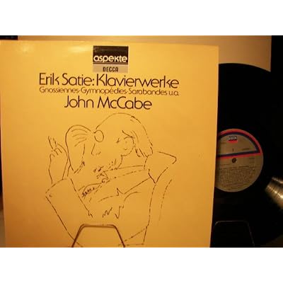 ERIK SATIE - KLAVIERWERKE - JOHN MCCABE - DECCA - VINYL