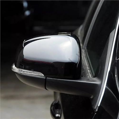 Coque rétroviseur Volvo S60 T5 V60 boîtier abs noir durable - 4