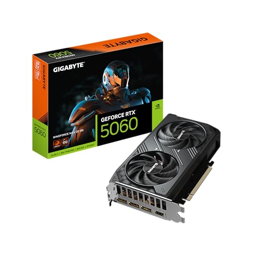 GIGABYTE NVIDIA Geforce RTX5060 ���� �O���t�B�b�N�{�[�h GDDR7 8GB �M�K�o�C�g �y�������K�㗝�X�i�z GV-N5060WF2MAX OC-8GD