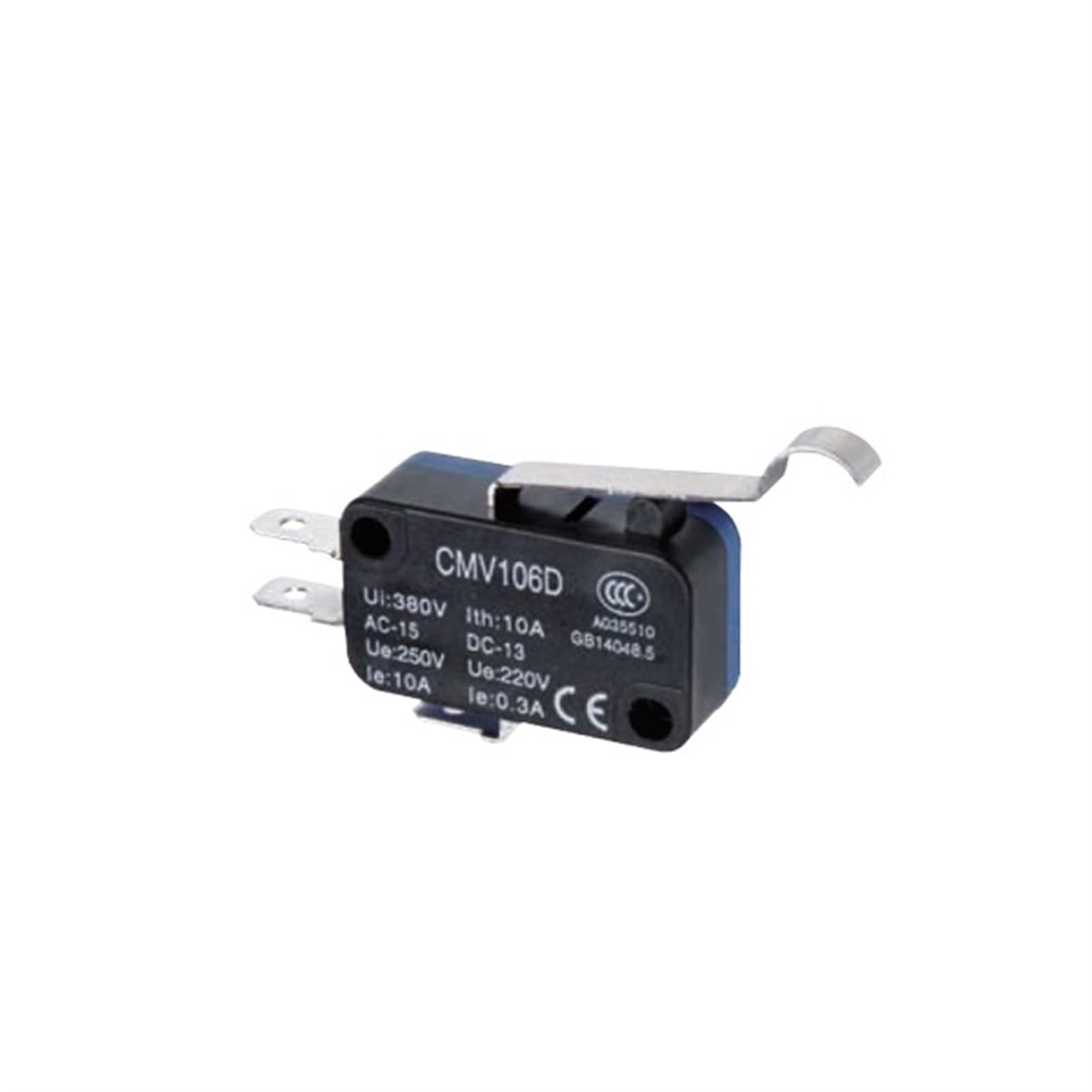 Micro-interrupteur CMV106D résistant aux faux contacts avec son plot argenté - 1 pce - 2