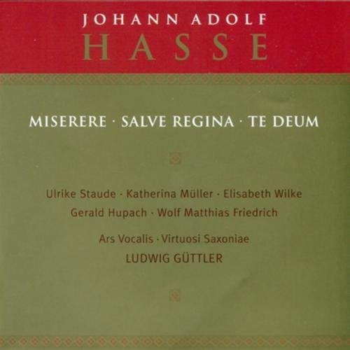 Hasse: Miserere/salve Regina