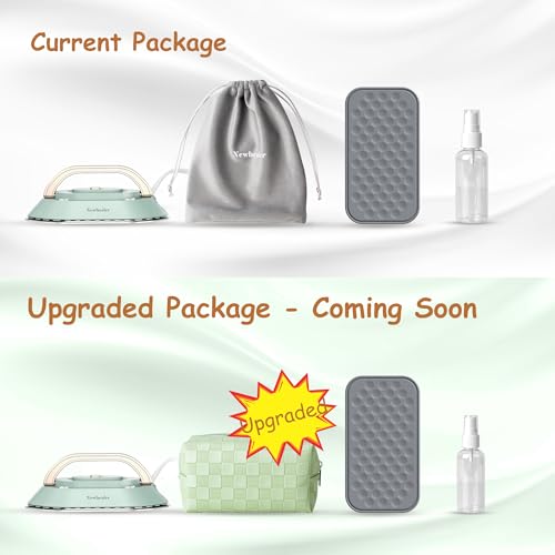 Newbealer NB301-GREEN Travel Iron With Dual Voltage - 120V/220V Mini Dry Iron thumb #7