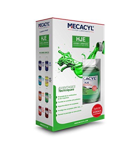 Mecacyl HJE - Flacon 200 ml - Hyper-Lubrifiant - Spécial Protection des Injecteurs - Moteur Essence