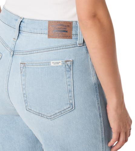 Levi Strauss Signature Gold Women's Heritage Relaxed Mid-Thigh Shorts (Available in Plus), (New) Out West Short, 6 - image 4