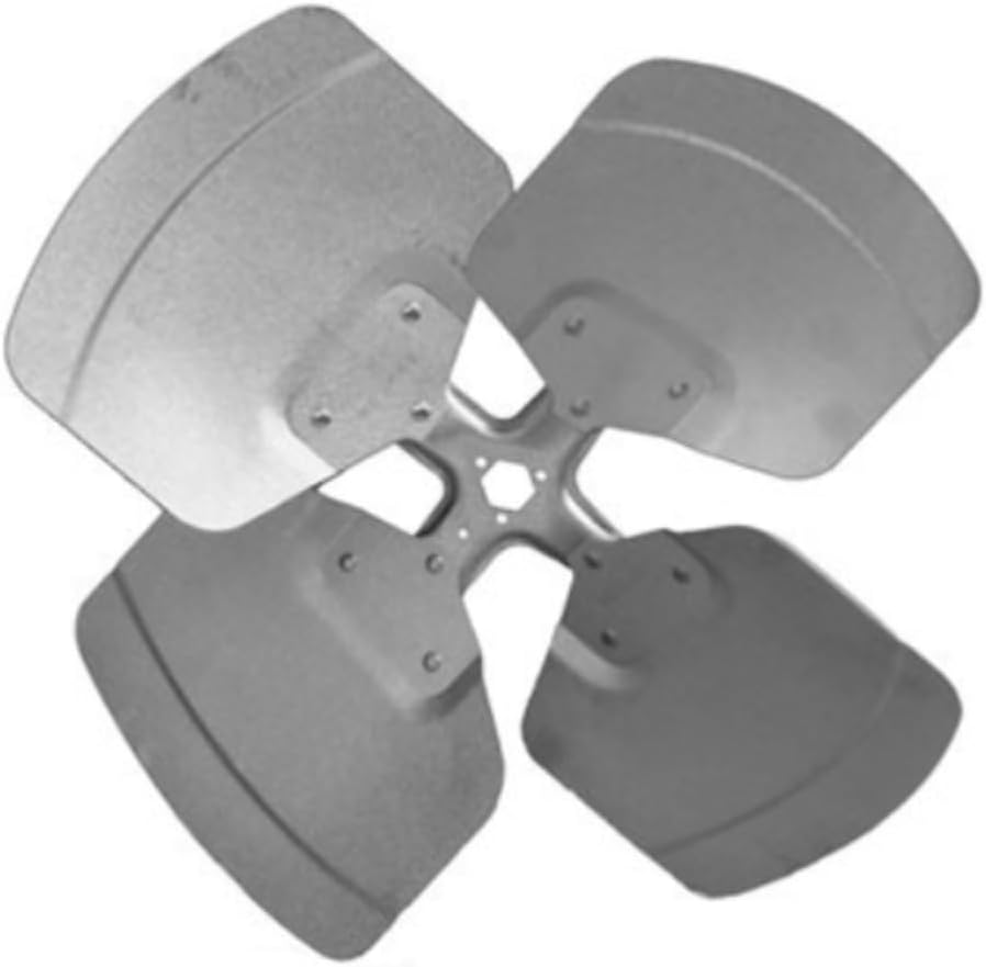 42627-CW-HD, Fan Blade, 4 Blades, 26" Diameter, 27° Pitch, Clockwise Rotation, Interchangeable Hex Hubs, Heavy Duty