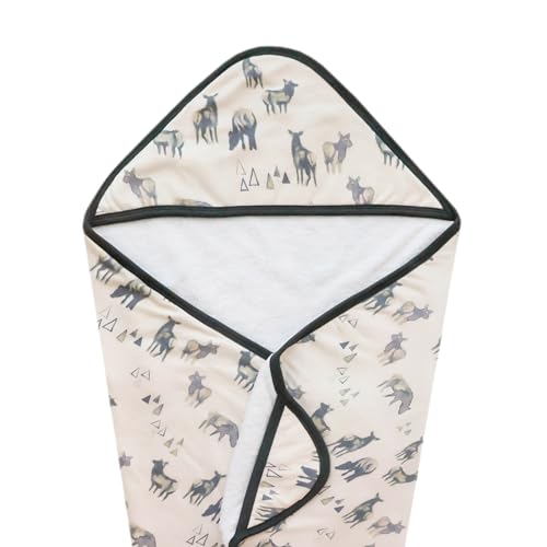 Image of Copper Pearl Hooded Bath Towels Premium Knit /Terry Cloth Baby Towels with Hood, Pockets, and Cool Designs - Great to Gift and Make Bath Time Fun - Baby Bath Towel, Cody