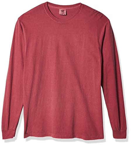 Image of Comfort Colors Ringspun Garment-Dyed Long-Sleeve T-Shirt (Ice Blue)