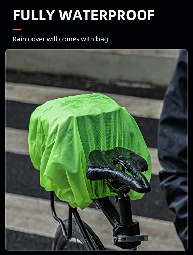 ROCKBROS Bike Rack Bags – 9LHard Shell Bicycle Rear Rack Bag
