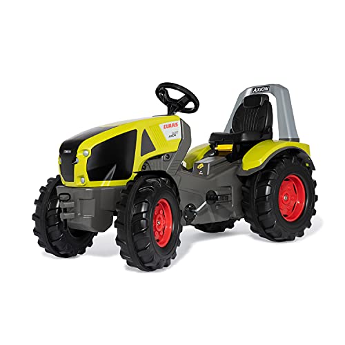 Caisse De Transport RollyBox Claas Pour Tracteur à Pédale - Bac Basculant, Hayon Amovible - Enfants 3-10 Ans, Vert