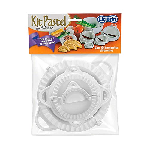 Forma Pastel Risoli Salgados Kit Modelador Massas 4 Formas