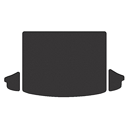 Hotfield 三菱 互換品 エクリプスクロス GK系 ECLIPSE CROSS トランクマット ラゲッジマット 形状1 2018年3月〜2020年11月/9スピーカー非搭載(標準) カーボンファイバー調 防水