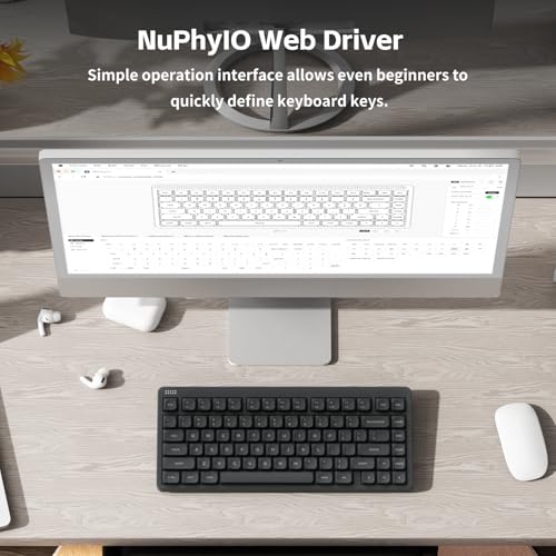 Clavier mécanique sans fil 75 % remplaçable à chaud NuPhy Node75 PBT - 3