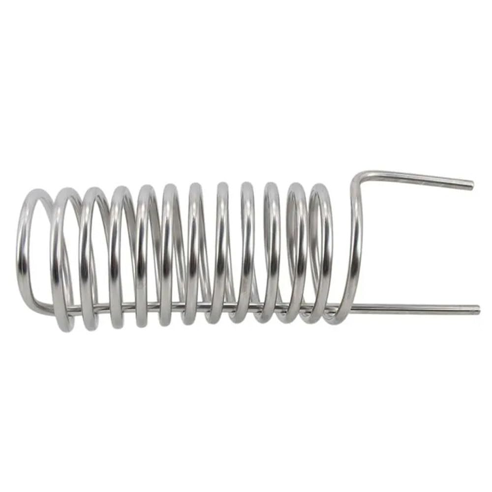 1 refrigeratore di Mosto Premium 1PC - Serpentina di Raffreddamento/Riscaldamento a Immersione in Acciaio Inossidabile con glicole da 3/8" e 15 Piedi con regolatore di Temperatura