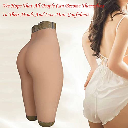 Ropa interior de vagina falsa para travesti con efecto short control 3