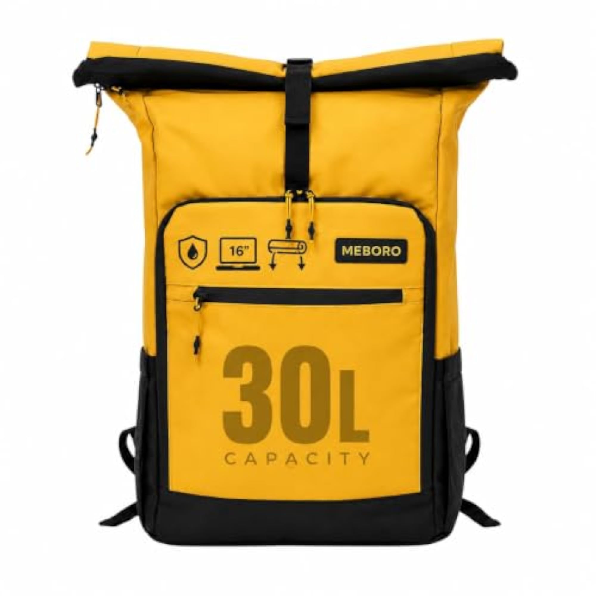 Mustard Travel Backpack, Durable and Waterproof