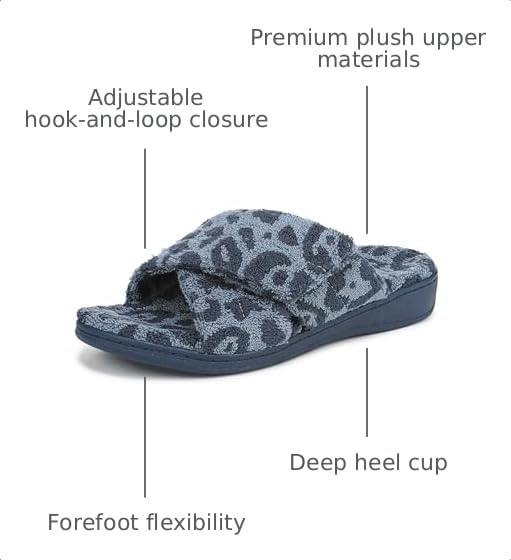 Image of Vionic womens Relax II Open Toe Slippers