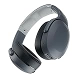 Casque audio avec micro Skullcandy Crusher Evo, sans fil, basses sensorielles réglables, charge rapide, 40 h d’autonomie - Gris