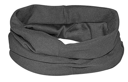 CN Outdoor Schlauchschal Mundschutz Schlauchtuch Schal Rundschal Multifunktionstuch Unisex (Grau)