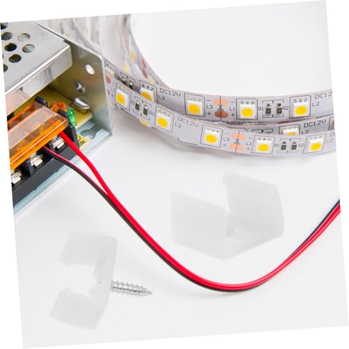 Clips de fixation pour éclairage LED montage facile sans décollage