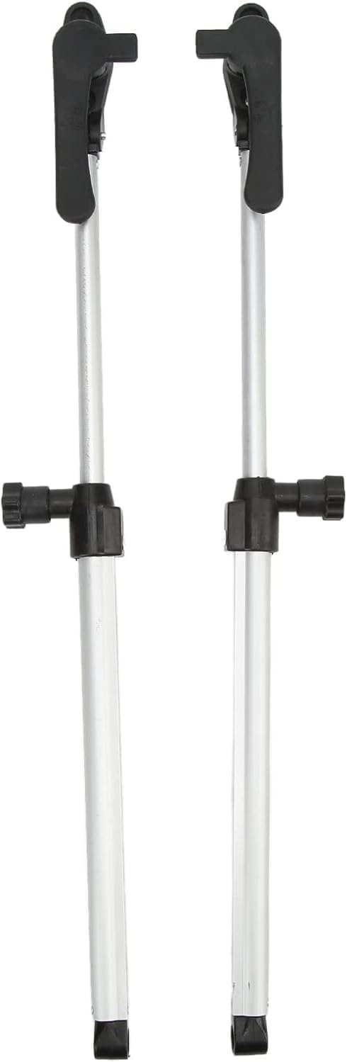 Asta di Supporto per Finestra , 2 Pezzi, Lega di Alluminio Telescopica, 310-435 mm, Leggera, Alta Tenacità, per Rimorchio