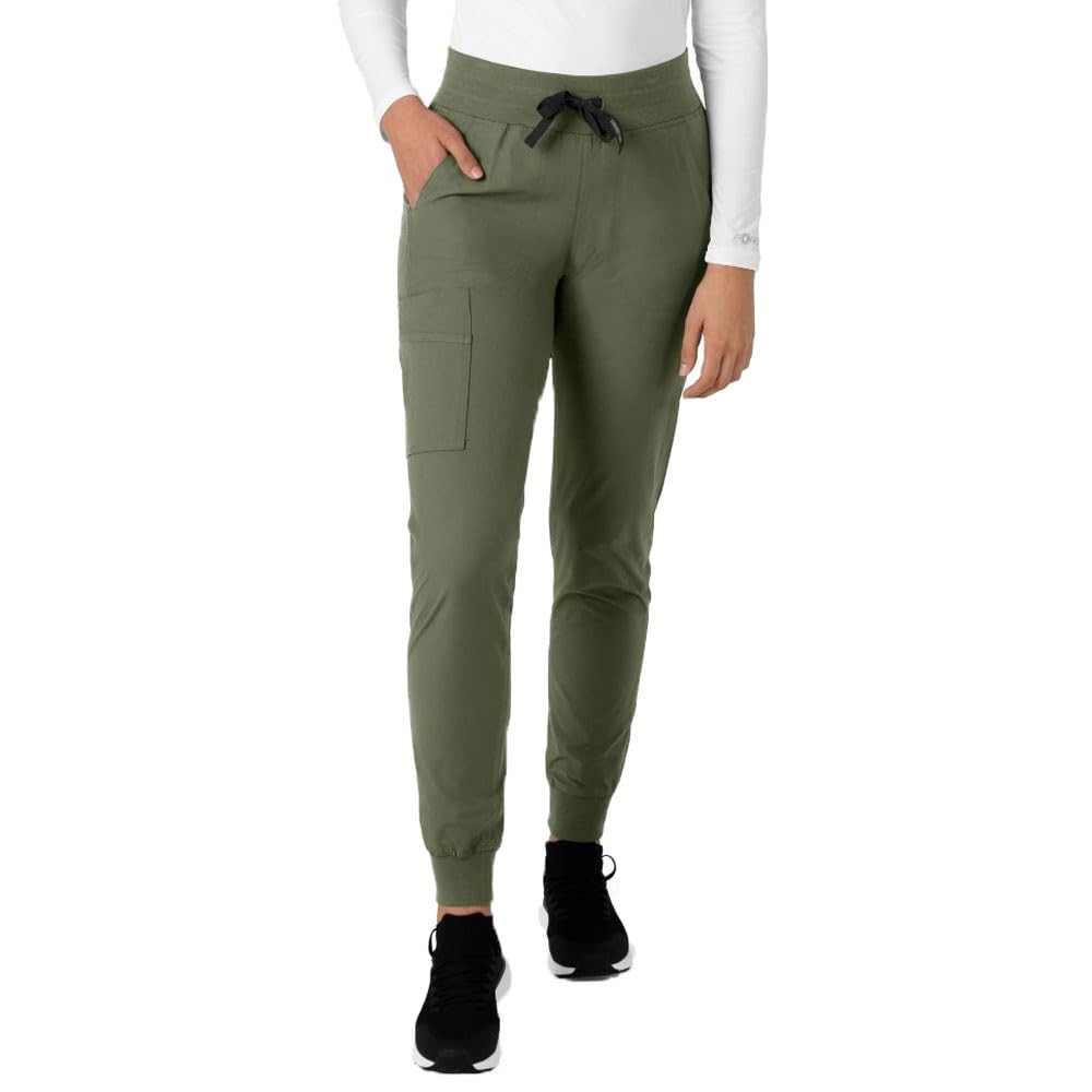 Carhartt Women's Jogger Scrub Pant, Olive