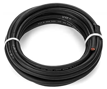 Direct Wire Flex-A-Prene #2 Welding Cable 25 Foot Black - Made In USA