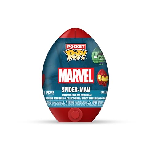 Funko Egg Pocket Pop! Marvel - (1 of 12 to Collect) - Spider-Man - Marvel Comics - Figurine en Vinyle à Collectionner - Idée de Cadeau - Produits Officiels - Jouets pour Les Enfants et Adultes