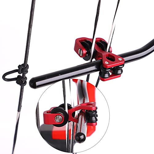 Aluminum Compound Bow Cable Slide for 10mm 3/8" Bar Bow String Splitter