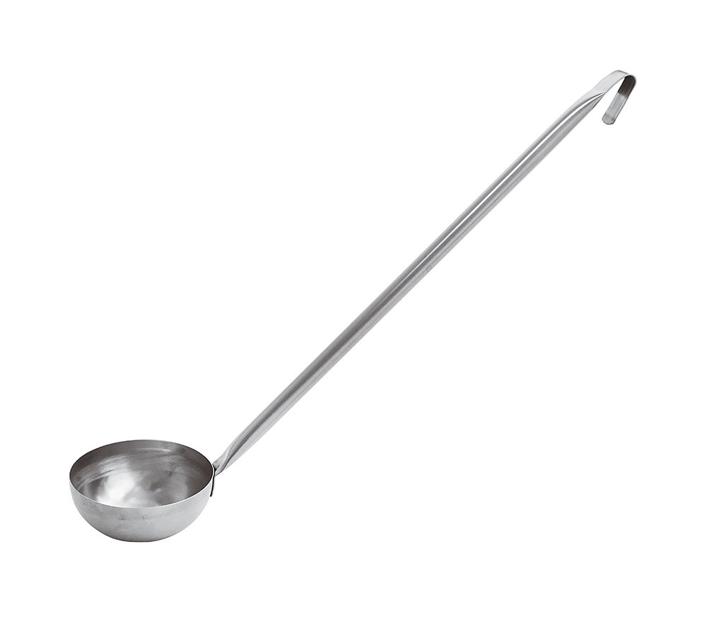 PADERNO 11968-18 Louche à Manche avec Tube en Acier Inoxydable-18 cm