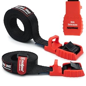 MAGMA 2-Pack Spanngurte mit Gummischnalle