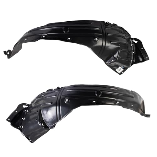 Image of TRQ Inner Fender Liner Set Compatible with 2009-2011 Honda Pilot HO1248135 HO1249135