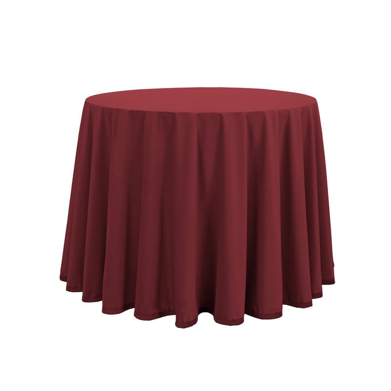 Table en velours rectangulaire bordeaux pour salle à manger chaleureuse