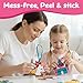 jackinthebox Unicorn Themed Art and Craft Kit for Girls | 3 Chunky Craft Projects | Best Gift for Girls Ages 5 6 7 8 9 10 Years