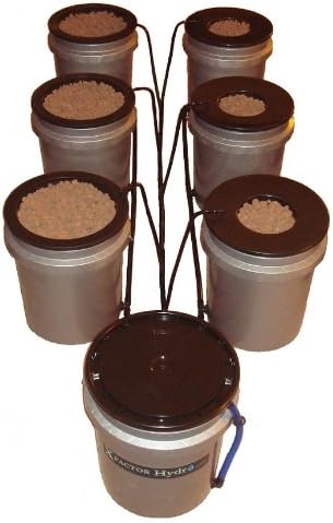 Xfactor Hydro® RDWC (Recirculating Deep Water Culture) + Top Feed Hydroponics Bucket System