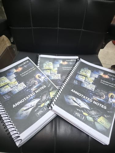 Image of Core Btr 3.0 Computerized Written Notes All-3 Books With Btr 3.0 Integrated System Part Digital Color Notes With Spiral Binding 2026-2027