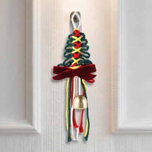 SingingWang Fuori Porta Natalizio, Albero di Natale Addobbi, Decorazioni Natalizie, Addobbi Natalizi, Campanelle Natalizie, Natale Decorazioni Casa, Addobbi Natalizi, per Ristoranti, Negozi (A1)