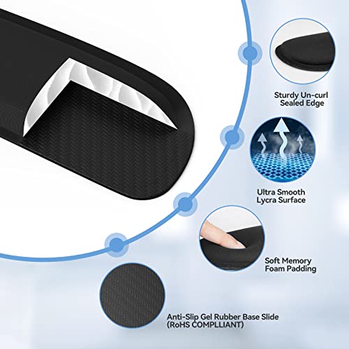 Tecknet G107 Keyboard Wrist Rest And Mouse Pad With Wrist Support, Memory Foam Set For Computer/Laptop/Mac thumb #3