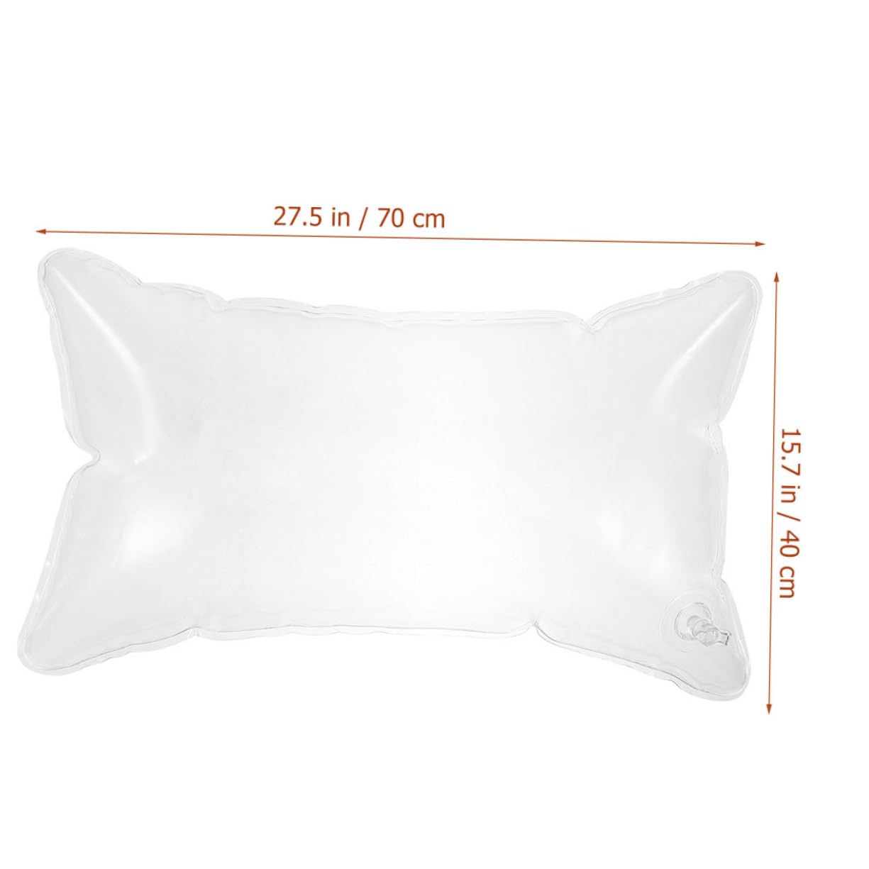KICHOUSE Waterproof Inflatable Pillow Camping Pillow Inserts Sofa Cushion Large Packing Filler Portable Sofa Supply