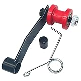 HOLATO Chain Tensioner Adjuster Roller Guide with Spring for Go Kart 4 Wheeler Atv Quad 110cc 125cc 150cc 200cc 250cc That Use 420 428 And 530 Chain Heavy Duty Part Red