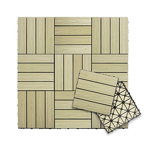 NewTechWood UltraShield Naturale 1 ft. x 1 ft. Quick Deck
