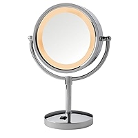 純銀製手鏡 Amazon.com : JERDON Two-Sided Tabletop Makeup Vanity Mirror