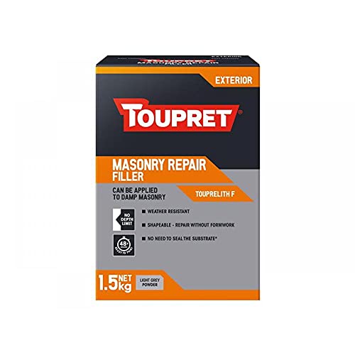 Toupret Exterior Masonry Repair Filler 1.5kg