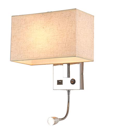 Applique murale en métal blanc AMUCK luminaire design hôtel et maison