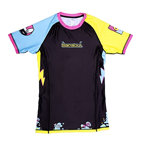 Sanabul Ronin Short Sleeve Jiu Jitsu MMA Training BJJ Rash Guard 5