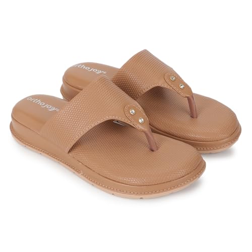 Image of ORTHO JOY doctor Fancy Slipper for women || Orthopedic Women's Fancy slippers For Women