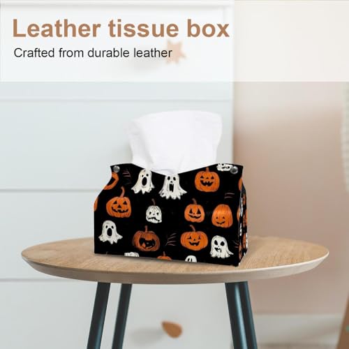 Boîtes à mouchoirs d'Halloween : housse lavable pour masquer vos cartons