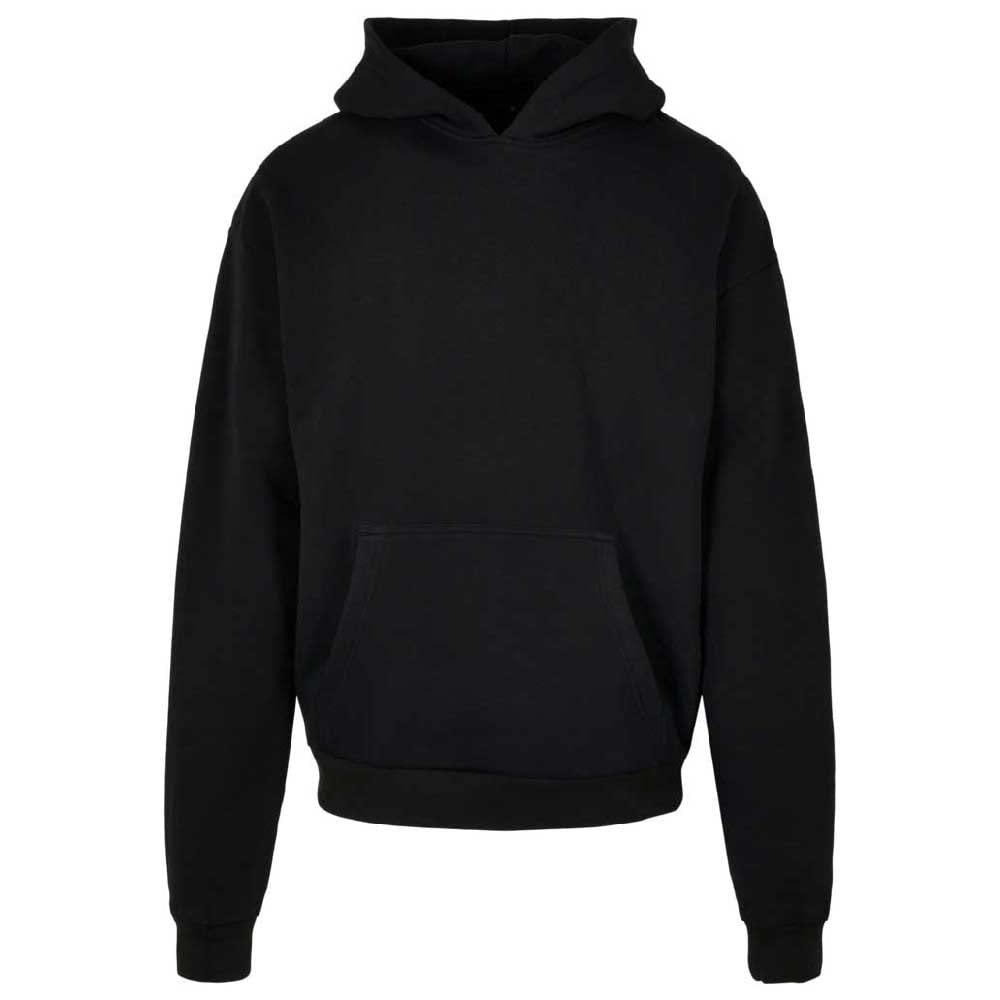 Build Your Brand Męska bluza z kapturem Ultra Heavy Cotton Box Hoody, męska bluza z kapturem, dostępna w wielu różnych kolorach, rozmiary od XS do 5XL, czarny, XS